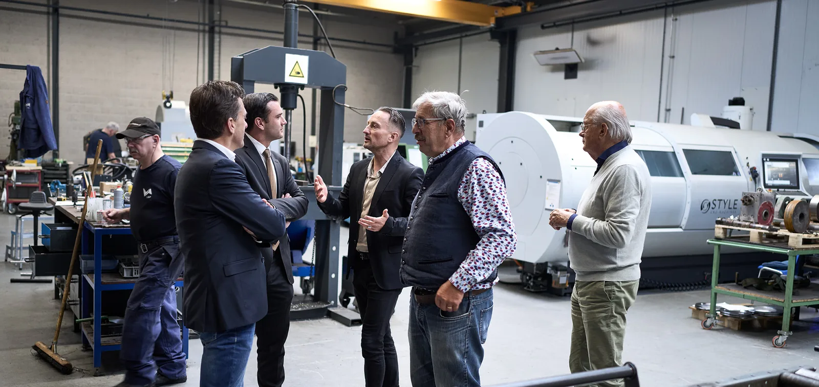 Overleg over resomeersystemen in de werkplaats